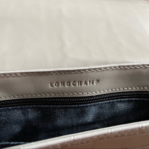 Longchamp Bags Longchamp Cavalcade Croc Embossed Crossbody Bag Poshmark